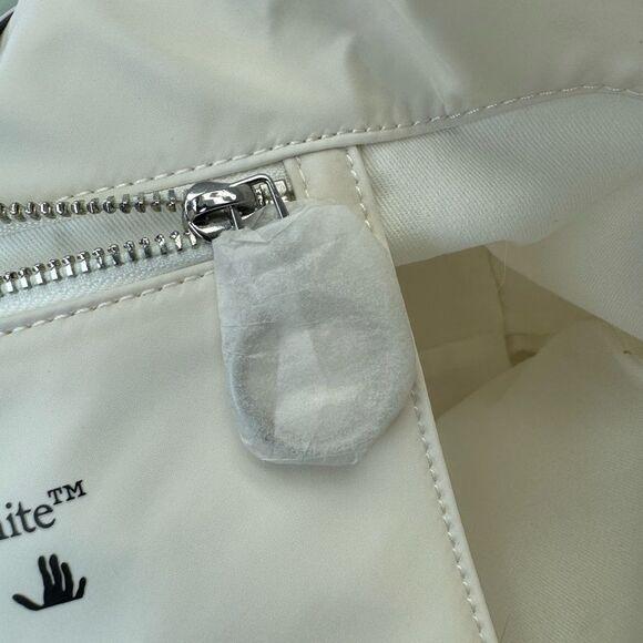 Off-White Virgil Abloh Commercial Tote Bag Satin NWT - Picture 12 of 13